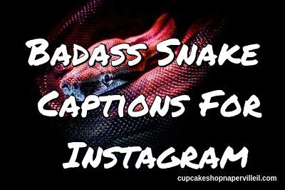 Badass Snake Captions